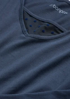 bonprix Chemise de nuit en coton doux|Femme Lingerie Nuit