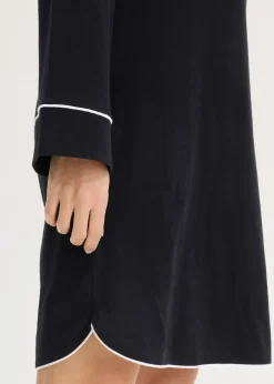 bonprix Chemise de nuit en coton doux|Femme Lingerie Nuit