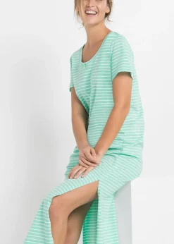 Femme bonprix Basiques|Lingerie Nuit|Chemise de nuit longue 100% coton