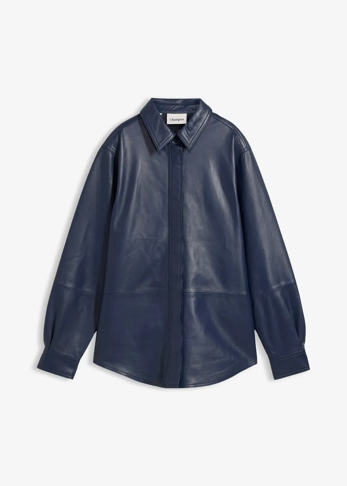 bonprix Chemise en cuir d’agneau nappa|Femme Chemisiers