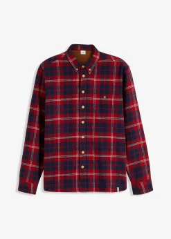 bonprix Chemise en flanelle avec doublure polaire|Homme Vêtements De Plein Air|Chemises