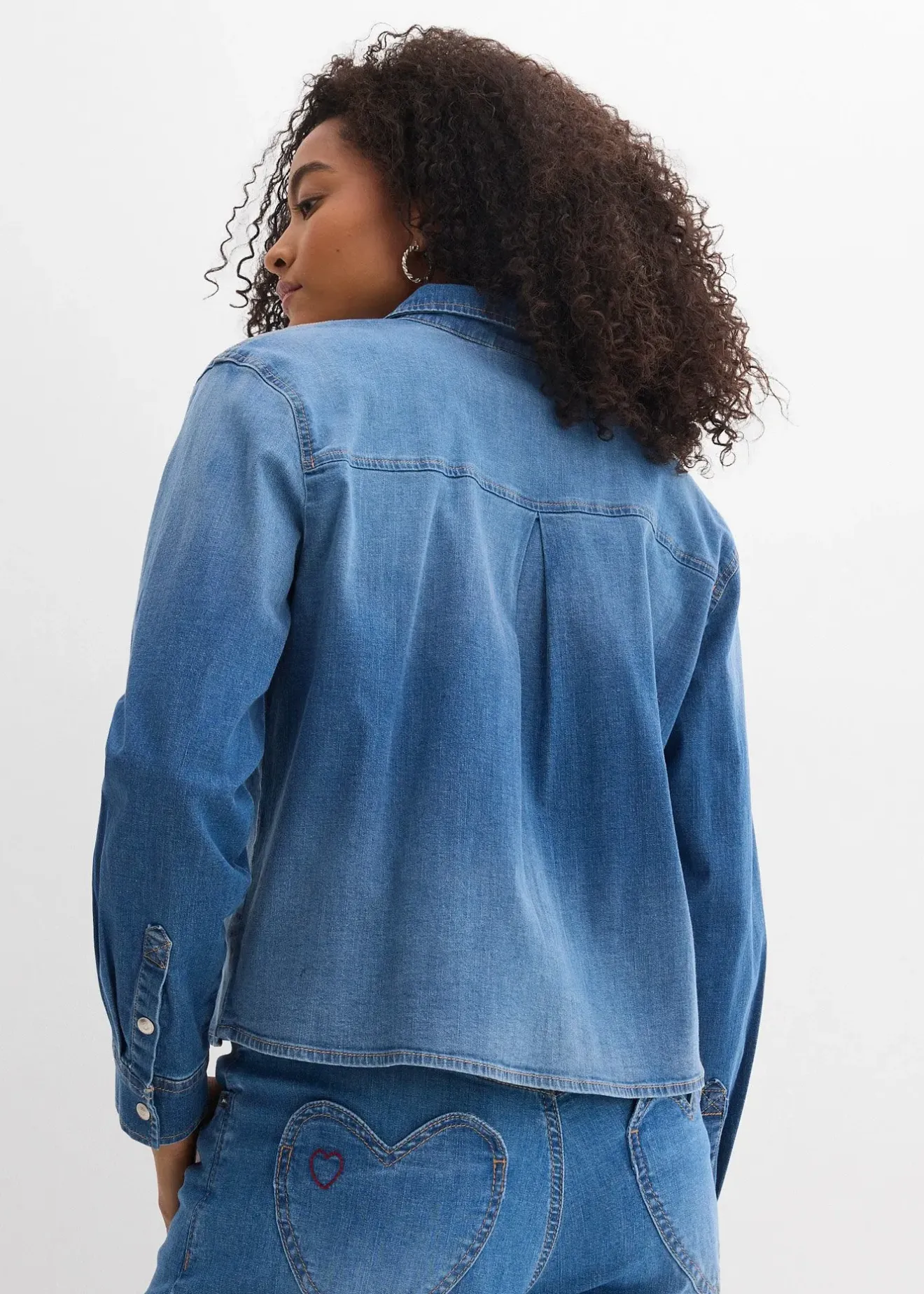 Femme bonprix Chemisiers|Chemise en jean