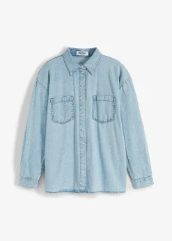 Femme bonprix Chemisiers|Chemise en jean oversize