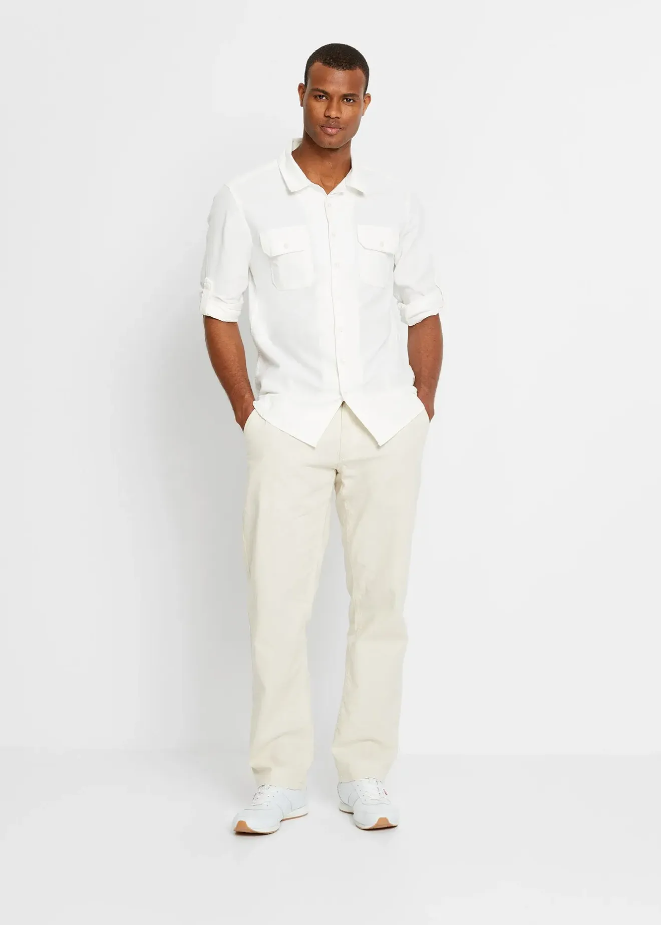 Homme bonprix Chemises|Chemise en lin majoritaire