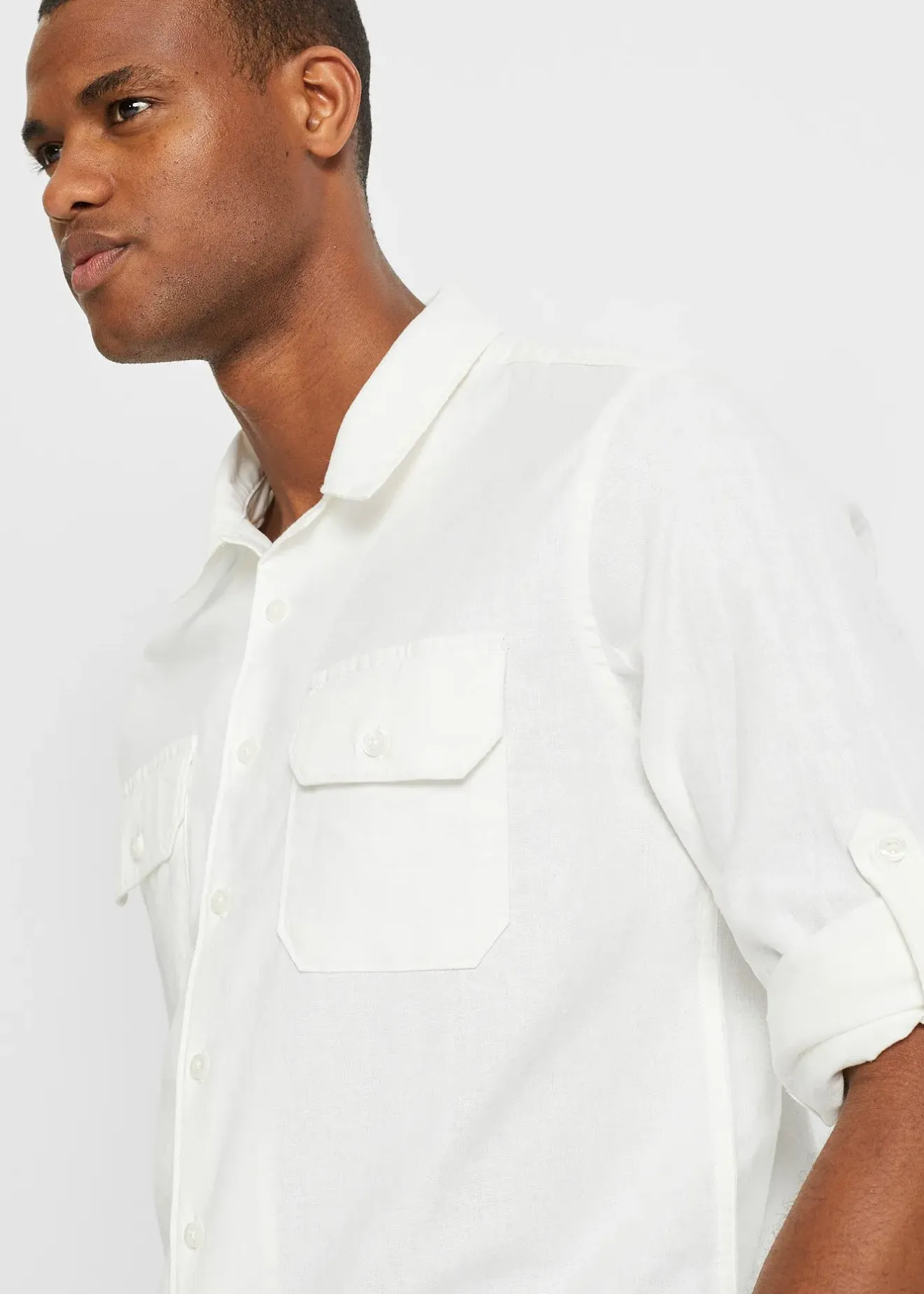 Homme bonprix Chemises|Chemise en lin majoritaire