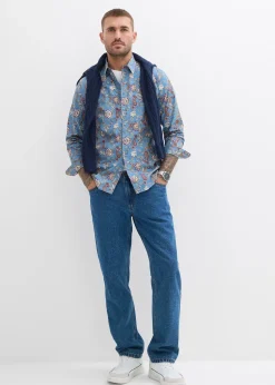 Homme bonprix Chemises|Chemise habillée 100% coton, slim