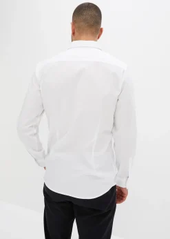 bonprix Chemise habillée extensible, Slim|Homme Chemises