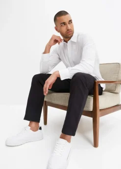 bonprix Chemise habillée extensible, Slim|Homme Chemises