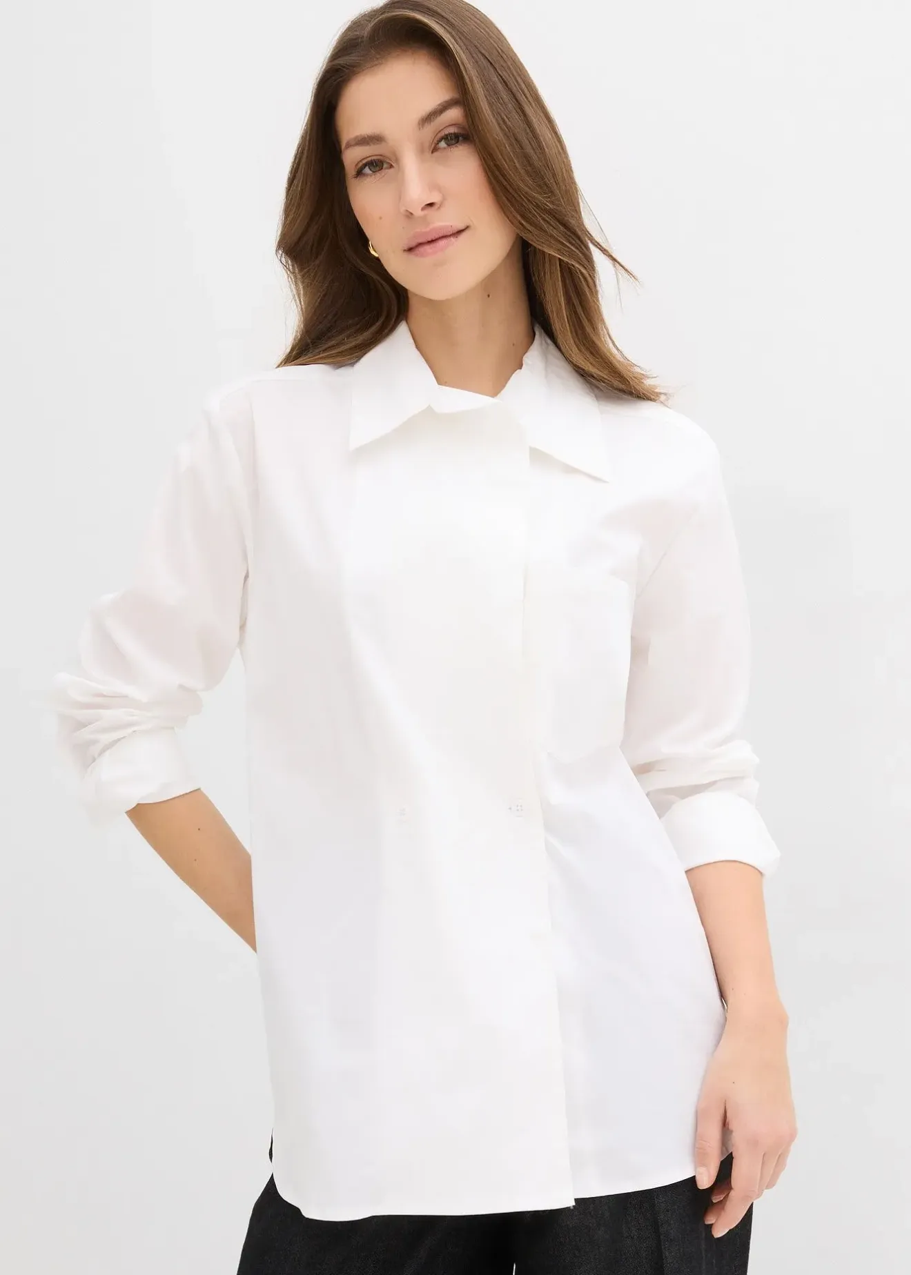 bonprix Chemise longue|Femme Chemisiers