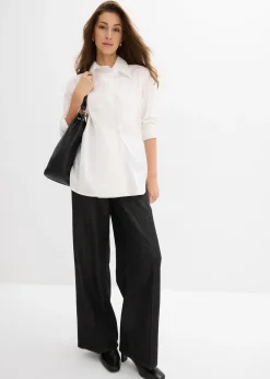 bonprix Chemise longue|Femme Chemisiers