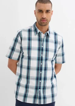bonprix Chemise manches courtes 100% coton|Homme Chemises