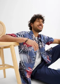 bonprix Chemise manches courtes 100% coton|Homme Chemises