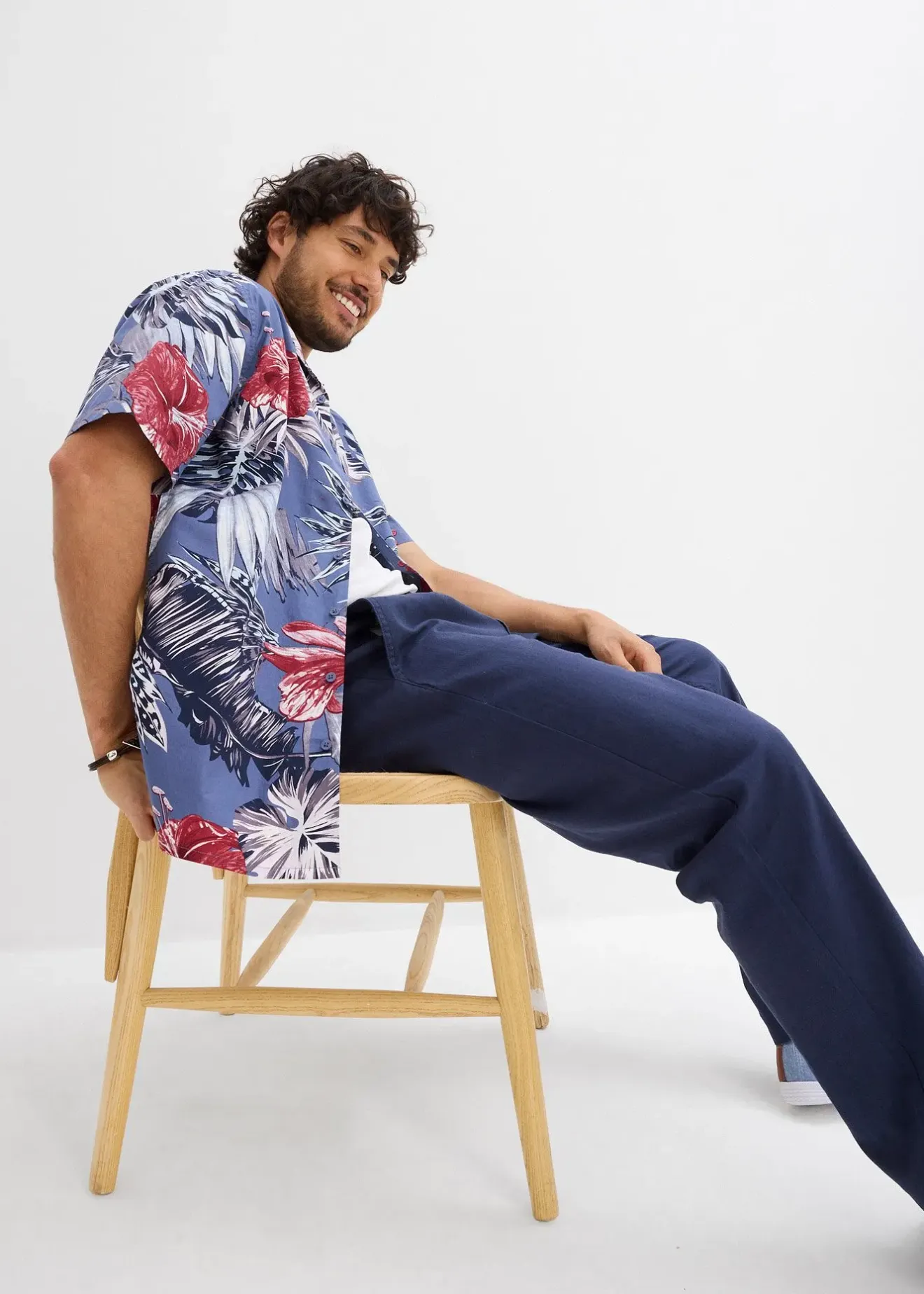 bonprix Chemise manches courtes 100% coton|Homme Chemises