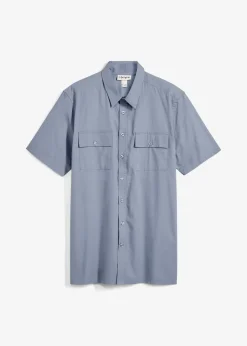 bonprix Chemise manches courtes 100 % coton|Homme Chemises