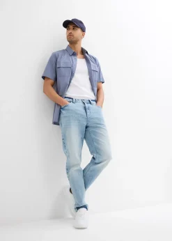 bonprix Chemise manches courtes 100 % coton|Homme Chemises