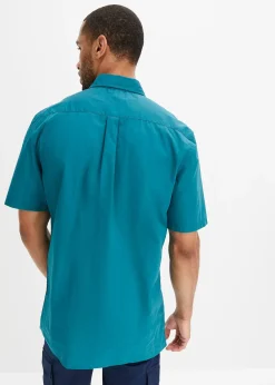 Homme bonprix Chemises|Chemise manches courtes 100 % coton