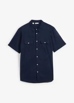 bonprix Chemise manches courtes 100% coton|Homme Chemises