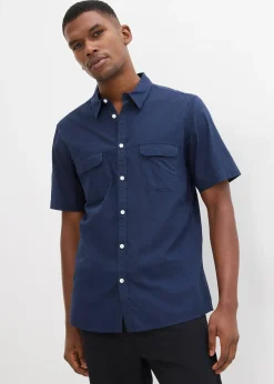 bonprix Chemise manches courtes 100% coton|Homme Chemises