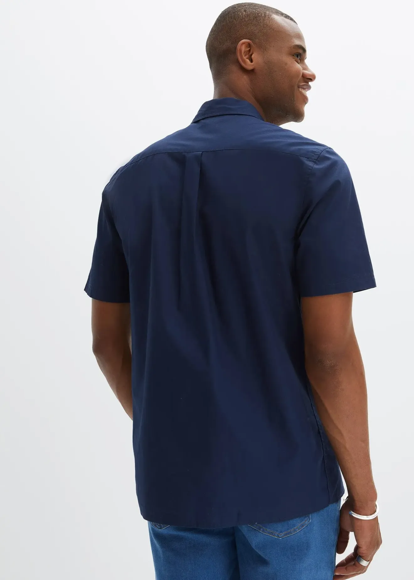 bonprix Chemise manches courtes 100 % coton|Homme Chemises