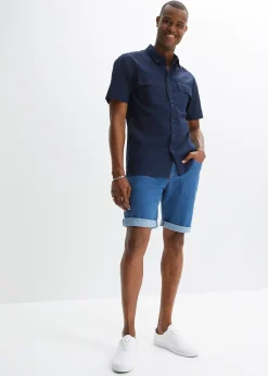 bonprix Chemise manches courtes 100 % coton|Homme Chemises