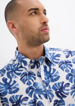bonprix Chemise manches courtes 100% coton|Homme Chemises