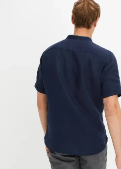 bonprix Chemise manches courtes 100% lin|Homme Chemises