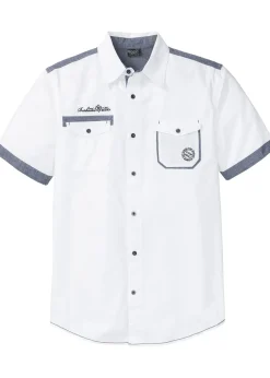 bonprix Chemise manches courtes 100% coton|Homme Chemises