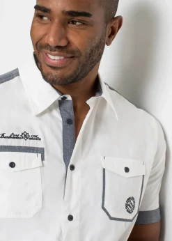 bonprix Chemise manches courtes 100% coton|Homme Chemises