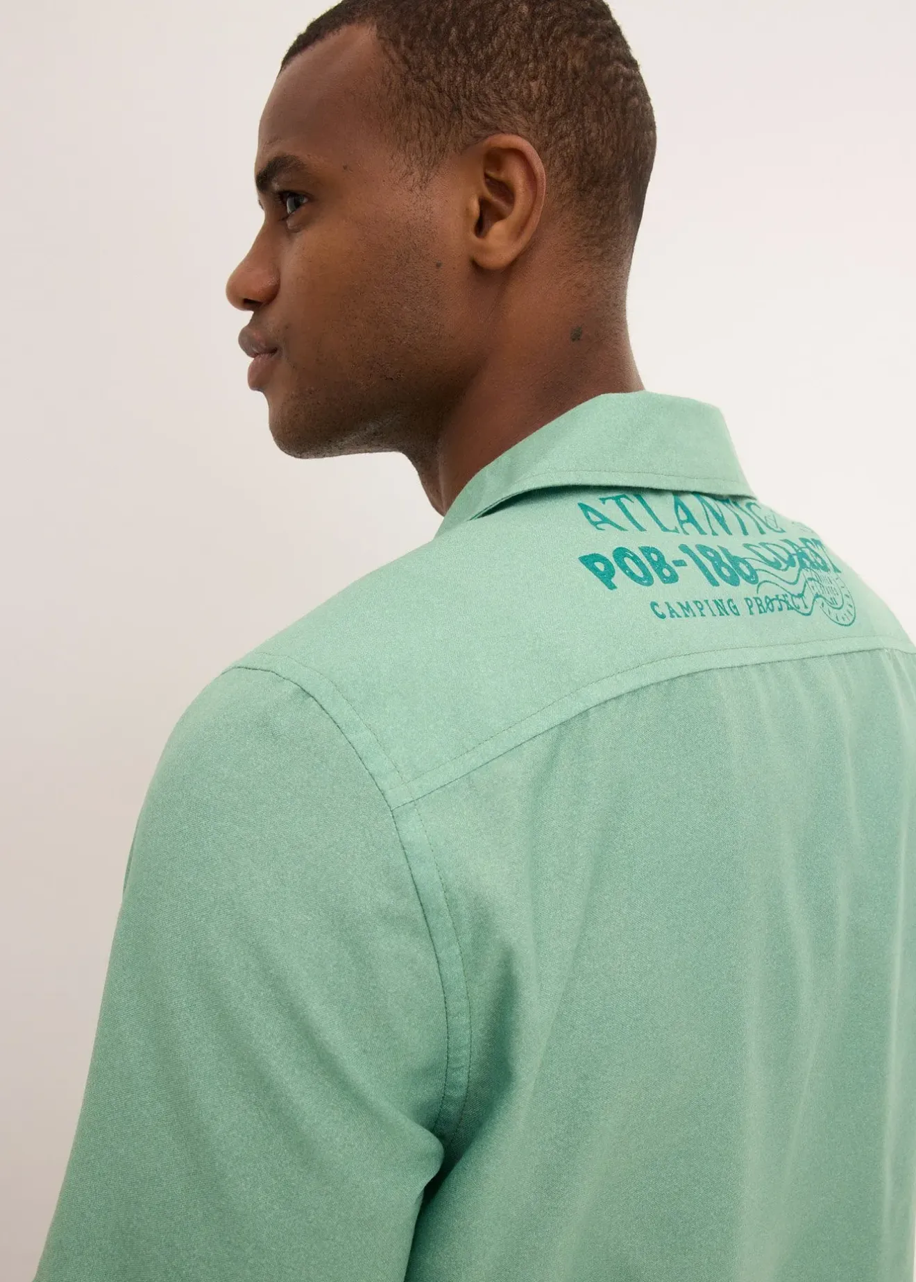 Homme bonprix Chemises|Chemise manches courtes 100% coton