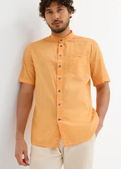 bonprix Chemise manches courtes aspect délavé|Homme Chemises