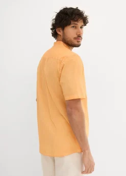 bonprix Chemise manches courtes aspect délavé|Homme Chemises