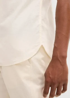 bonprix Chemise manches courtes en lin|Homme Chemises