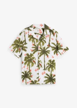 bonprix Chemise manches courtes en viscose, loose|Homme Mode Plage|Chemises