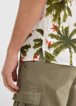 bonprix Chemise manches courtes en viscose, loose|Homme Mode Plage|Chemises