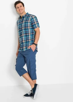 bonprix Chemise manches courtes en seersucker 100% coton|Homme Chemises