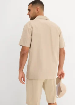 bonprix Chemise manches courtes légère, ample|Homme Chemises