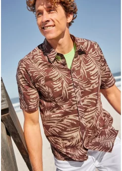 Homme bonprix Mode Plage|Chemises|Chemise manches courtes légère