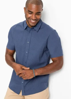 Homme bonprix Chemises|Chemise manches courtes légère