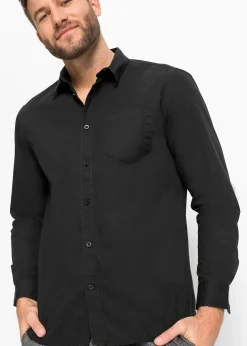 Homme bonprix Chemises|Chemise manches longues 100% coton