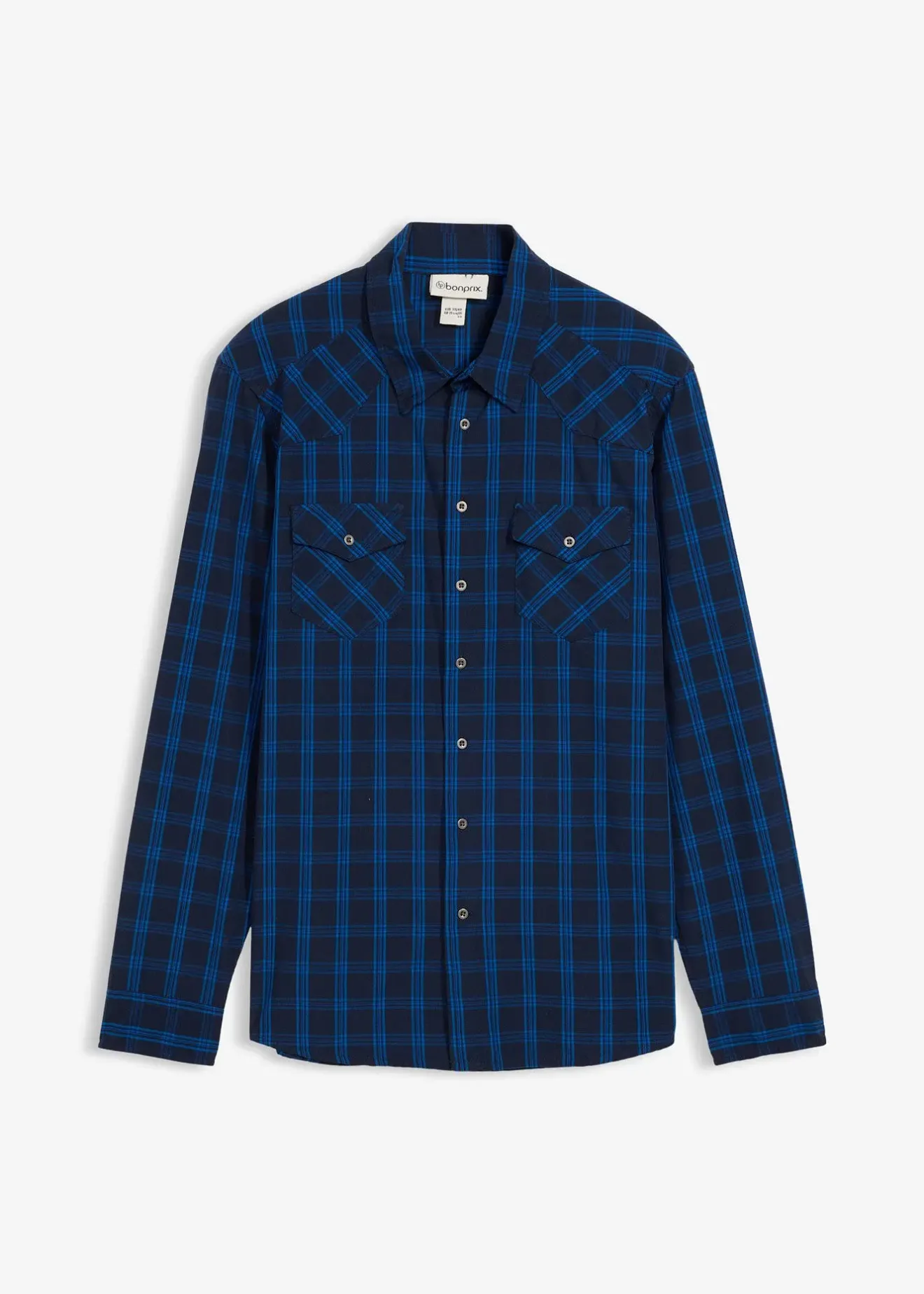 bonprix Chemise manches longues 100% coton|Homme Chemises