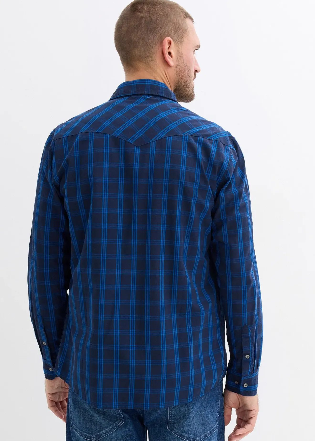 bonprix Chemise manches longues 100% coton|Homme Chemises