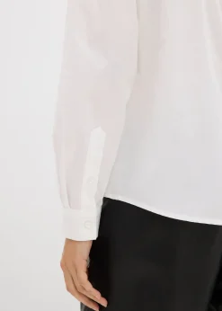 Femme bonprix Chemisiers|Chemise oversize avec poche poitrine contrastante