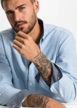 bonprix Chemise Oxford classique 100% coton, Regular|Homme Chemises