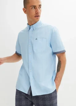 Homme bonprix Chemises|Chemise Oxford manches courtes, 100% coton