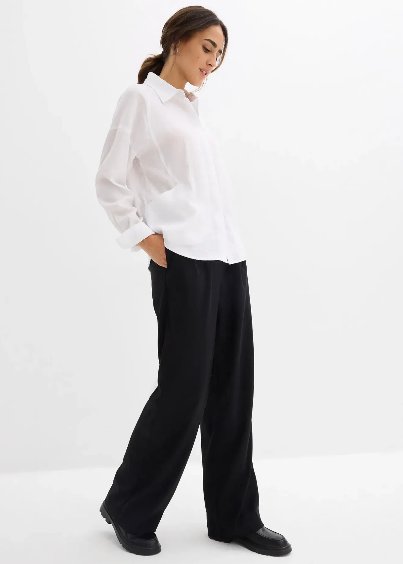 bonprix Chemisier à poches|Femme Chemisiers