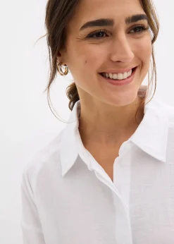 bonprix Chemisier à poches|Femme Chemisiers