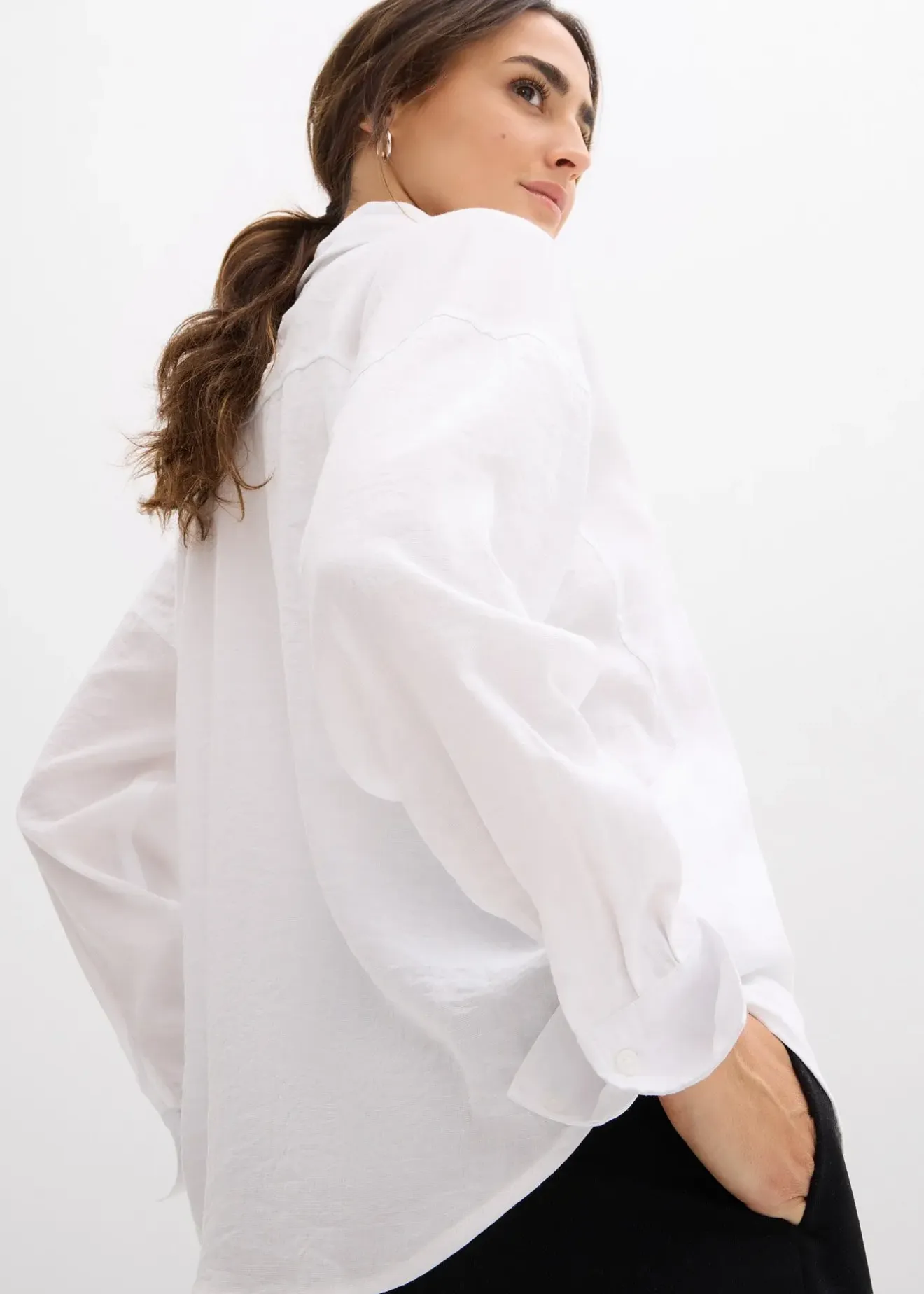 bonprix Chemisier à poches|Femme Chemisiers