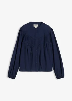 Femme bonprix Chemisiers|Chemisier brodé en coton