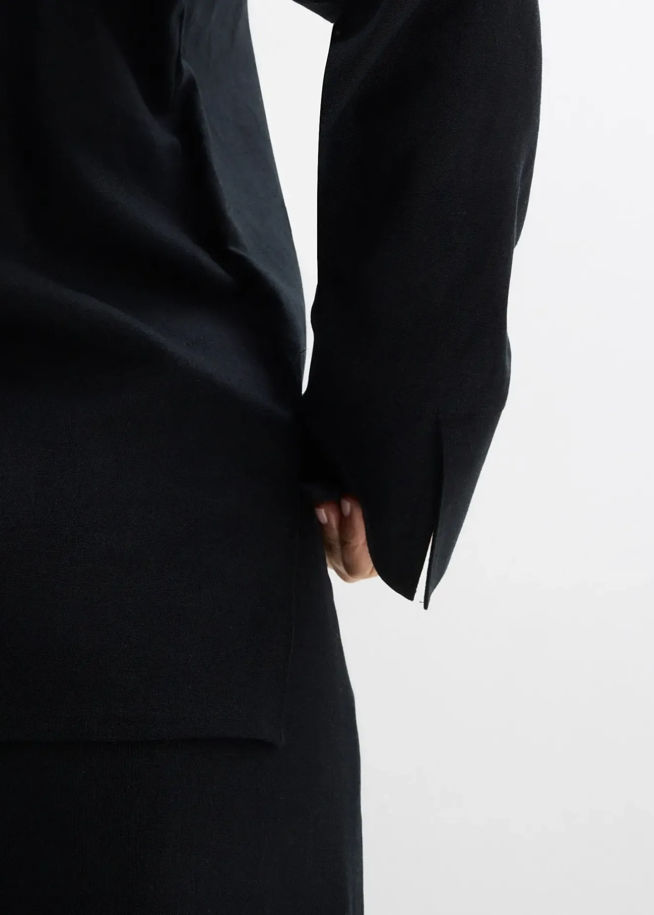 bonprix Chemisier cache-cœur en lin mélangé|Femme Deux Pièces & Ensembles|Chemisiers