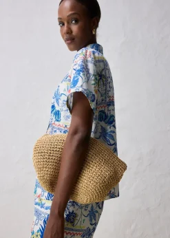 bonprix Chemisier en coton et soie|Femme Premium|Chemisiers